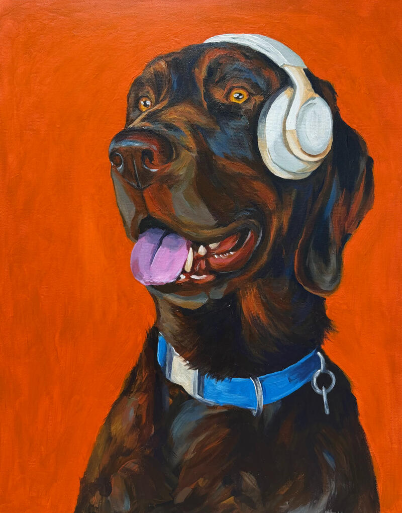 MaxxI 2026 36x24in Acrylic on canvas $2000